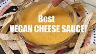 Best Vegan Cheese Sauce PERIOD!