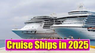 TOP 5 BEST NEW CRUISE SHIPS IN 2025! (ft Royal Caribbean, Carnival, MSC, Norwegian,  Oceania, ..)