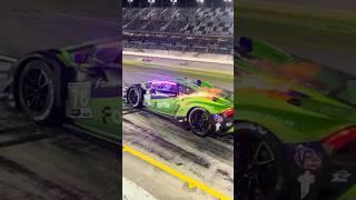 LAMBO CATCHES FIRE DURING PITSTOP AT DAYTONA! IMSA