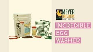 Meyer Hatchery - Incredible Egg Washer