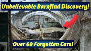 Is This The Biggest Barnfind Discovered In UK Unbelievable Collection Of Classic Rare & Unusual.. ￼