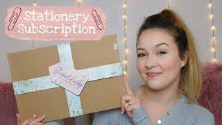 SO BEAUTIFULLY ORGANISED STATIONERY SUBSCRIPTION BOX JANUARY 2020 | Sammy Louise