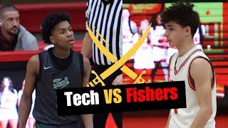 Fishers Hs takes Down Tech! Cooper Zachary vs Bles'sed Thomas!