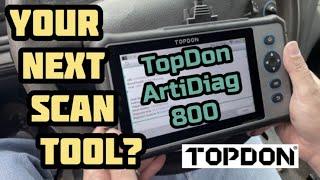 TopDon ArtiDiag AD800 Scan Tool - Overview and Multi Vehicle Diagnostics #christmasgifts