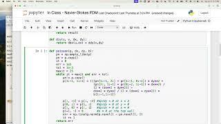 uCFD 2024 - Lecture 8: Solving the Navier-Stokes Equations with the Finite Difference Method - Part2