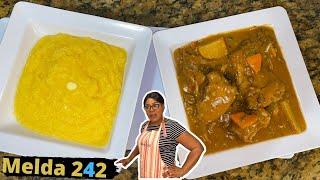 HOW TO MAKE BAHAMIAN STEW FISH WITH OKRA & YELLOW GRITS