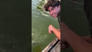 HAND FISHING OG STYLE  #fishing #fishingvideo #viralvideo #fishinglife #handfishing #shorts #feed