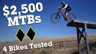 Vital's $2,500 Full-Suspension Budget Mountain Bike Comparison Test