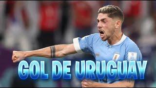 ASI FUE EL GOL DE VALVERDE CONTRA BRASIL - URUGUAY 1-0 BRASIL