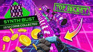 ALL 12 "Get Higher" COIN LOCATIONS GUIDE (Unlock "Synth-Bust" SECRET CAMO)