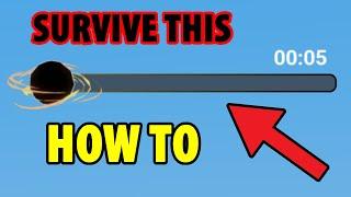 How to SURVIVE Blackhole Relic... (Roblox Bedwars)